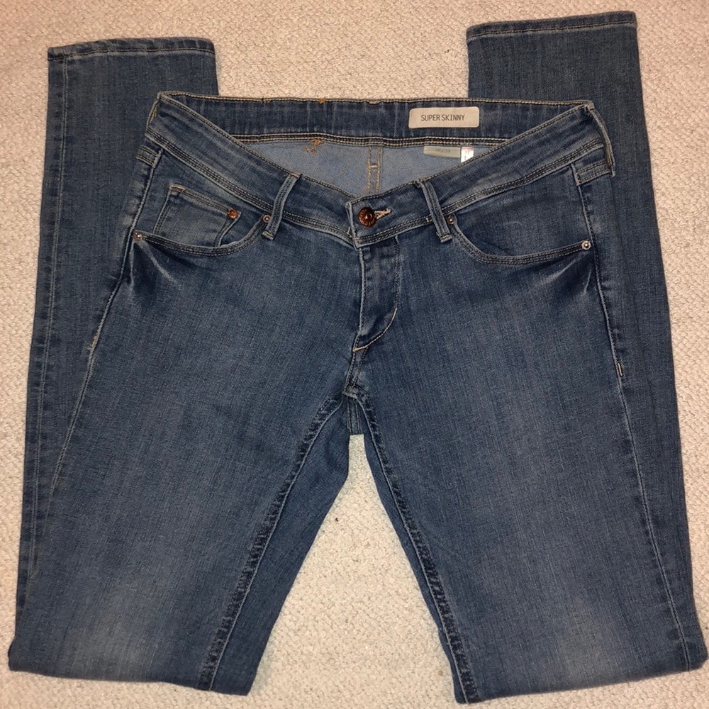 Super skinny jeans 28x34 h&m